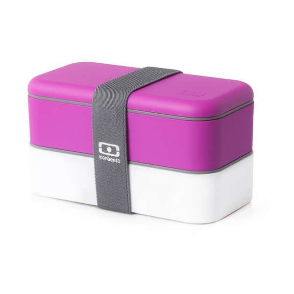 Fialový obědový box Monbento