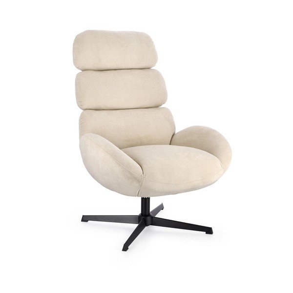 Бежово въртящо се кресло Violante – Bizzotto
