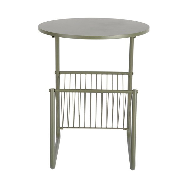 Метална кръгла странична масичка ø 40 cm Riqueza Revista – Leitmotiv-image-4