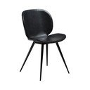 Черен кожен стол Cloud - DAN-FORM Denmark