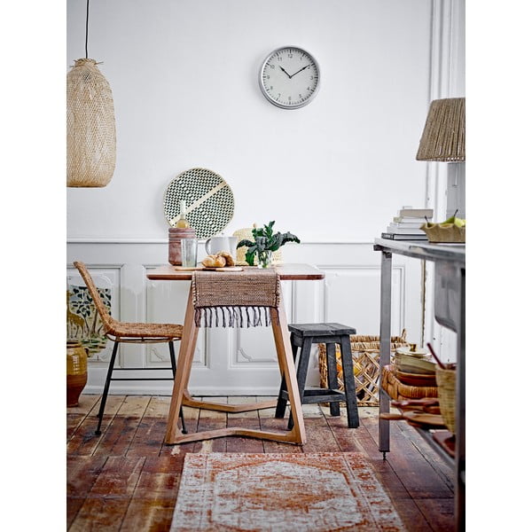 Висящо осветително тяло с бамбуков абажур в естествен цвят ø 25 cm Evert – Bloomingville-image-1