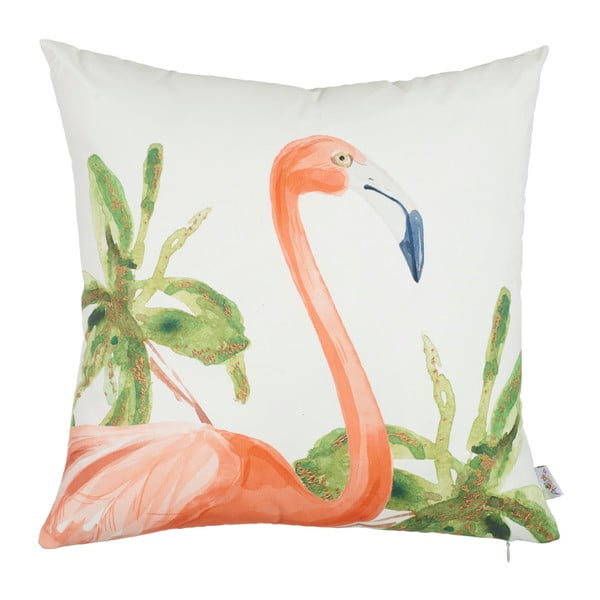 Povlak na polštář Apolena Hello Flamingo, 43 x 43 cm