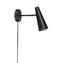 Черна стенна лампа Peak - Markslöjd