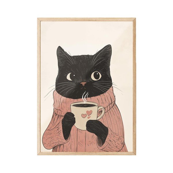 Печатна картина с включена рамка 30x40 cm – Wallity