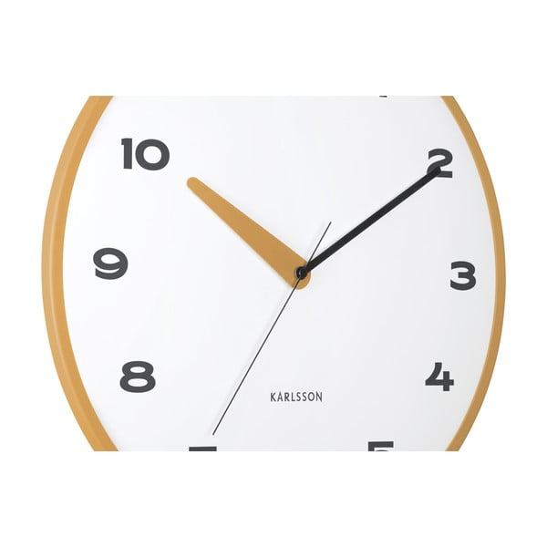 Стенен часовник ø 40 cm Brisk Dome – Karlsson-image-3