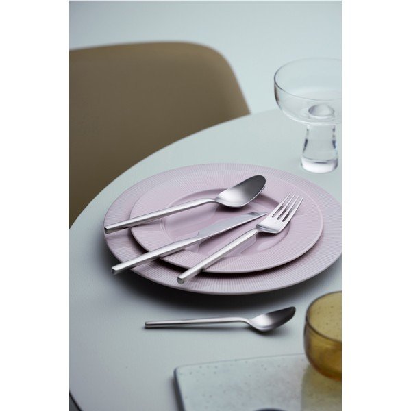 Прибори за хранене от неръждаема стомана в сребрист цвят 16 бр. Dorotea – Gense-image-1