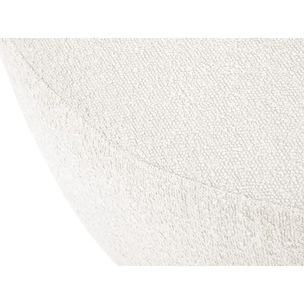 Бял въртящ се пуф Nael - Interieurs 86-image-3