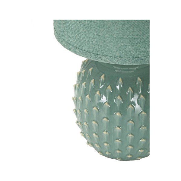 Светлосиня керамична настолна лампа с текстилен абажур (височина 27 cm) Pontus – Mauro Ferretti-image-2