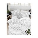 Чаршаф за двойно легло със спално бельо от памук ранфорс, бял, 160 x 220 cm Cubuk - Mijolnir