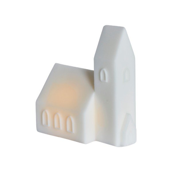 Бяла светлинна декорация на батерии Copenhagen City Church – Sirius