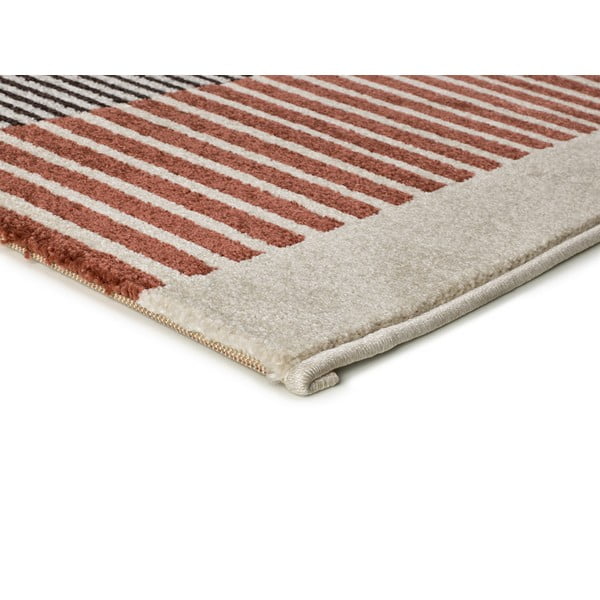 Килим в червен сив цвят 160x230 cm Gaia – Universal-image-3