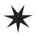 Черна висяща коледна светлинна украса Clara – Markslöjd
