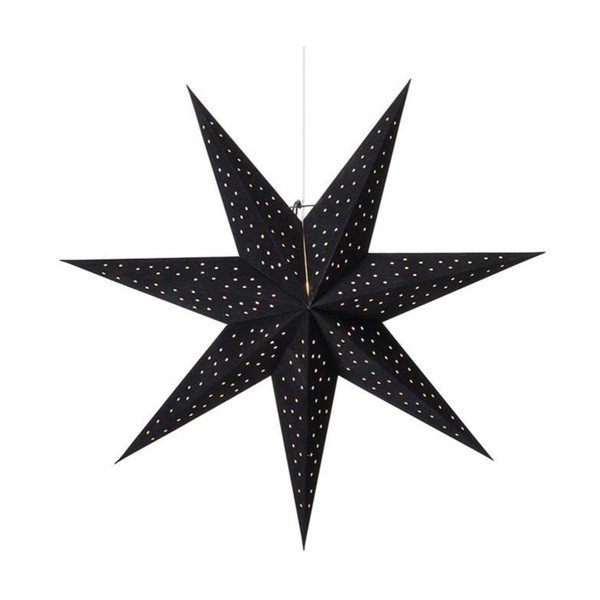 Черна висяща коледна светлинна украса Clara – Markslöjd