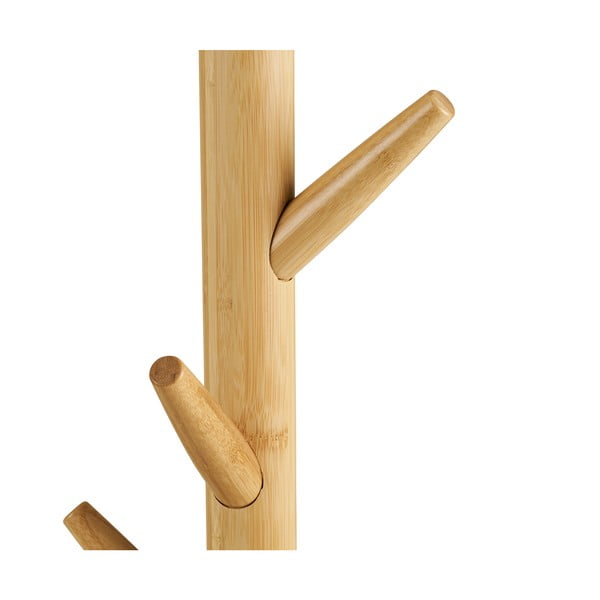 Бамбукова стойка за връхни дрехи в естествен цвят ø 50x163 cm Wanaka – House Nordic-image-4