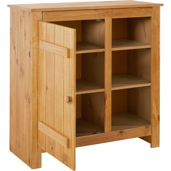 Шкафче от масивен бор в естествен цвят 90x90 cm Bertram – Støraa-image-3