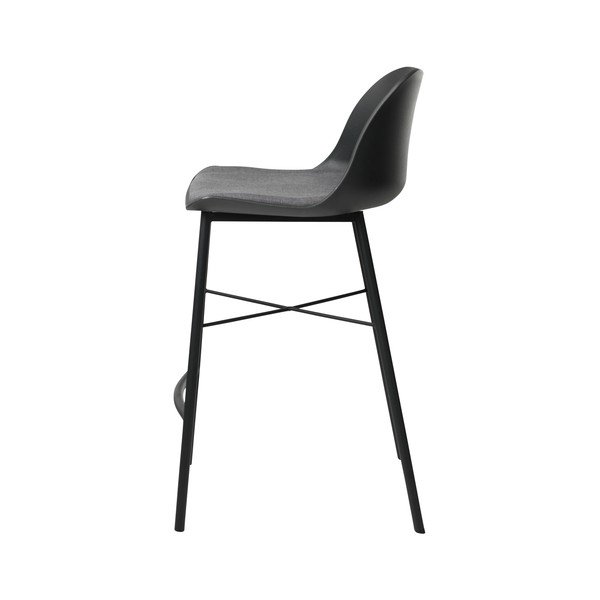 Черен бар стол Whistler - Unique Furniture-image-1
