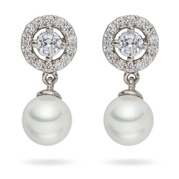 Perlové náušnice Pearls of London Kratos