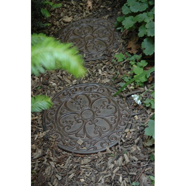 Метално градинско стъпало Ornament – Esschert Design-image-1