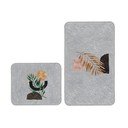 Сиви килими за баня в комплект 2 бр. 60x100 cm – Mila Home