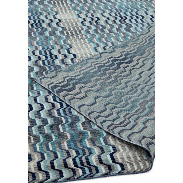 Син килим Вълна, 160 x 230 cm Wave - Asiatic Carpets-image-1