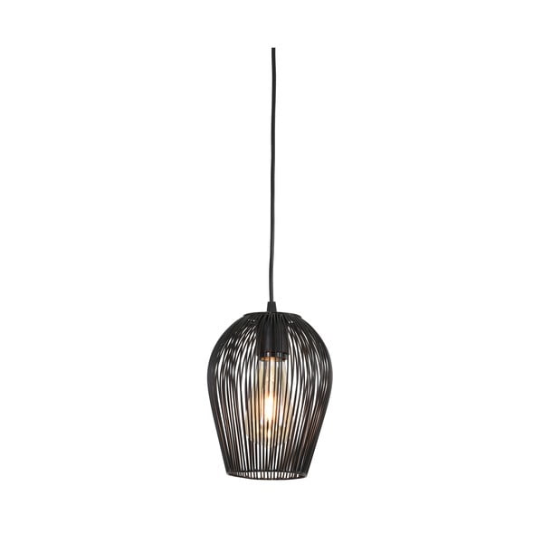 Черна лампа за таван ø 16 cm Abby - Light & Living