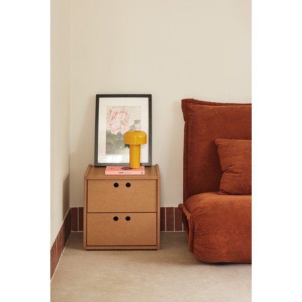 Нощно шкафче в естествен цвят Wally – Teulat-image-1