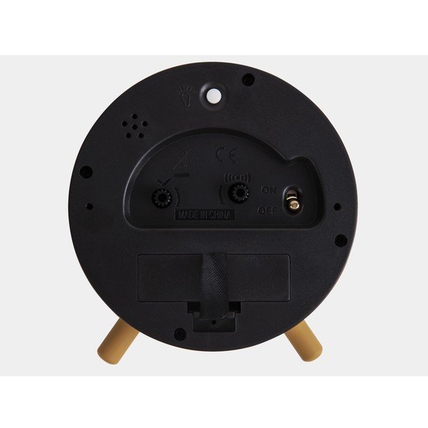 Метален будилник в горчично жълто Индекс, ø 11 cm Index - Karlsson-image-3