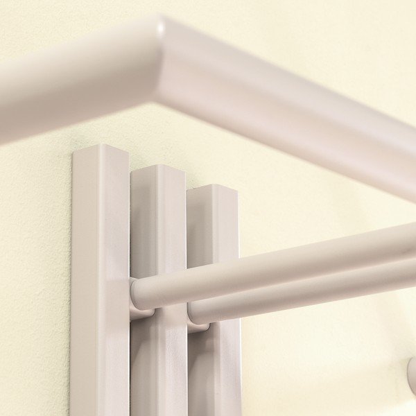 Кафяво-сива стоманена стенна закачалка 65 cm Senza – Spinder Design-image-3