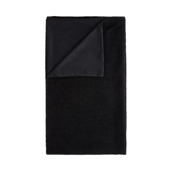 Черно покривало за легло от букле 180x200 cm Cosy Boucle – Catherine Lansfield-image-1
