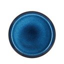 Черна/синя десертна глинена чиния ø 21 cm Gastro Dark Blue/Black – Bitz