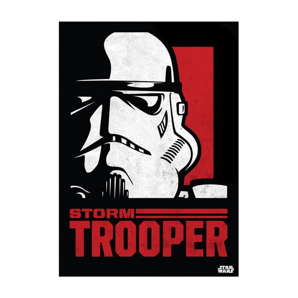 Nástěnná cedule Star Wars Icons - Stormtrooper