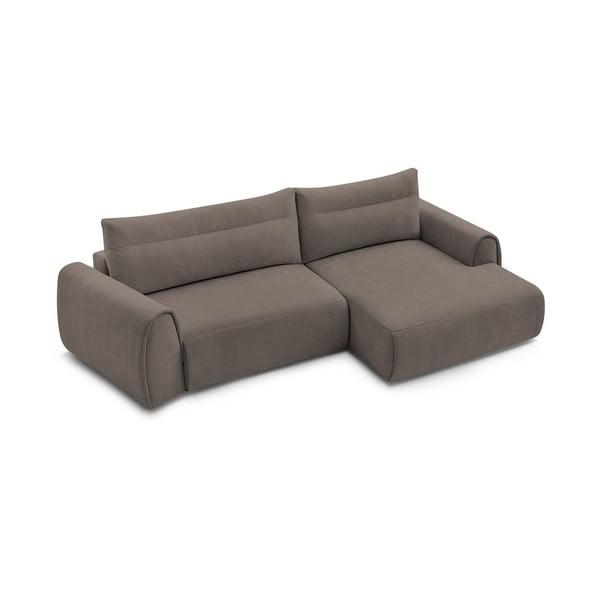 Кафяв ъглов диван Aden – Bobochic Paris-image-4