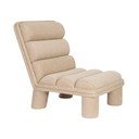 Бежово кресло от букле Fern – Dutchbone