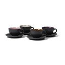 Черни керамични чаши в комплект 4 бр. 240 ml Gastro Black/Mix – Bitz