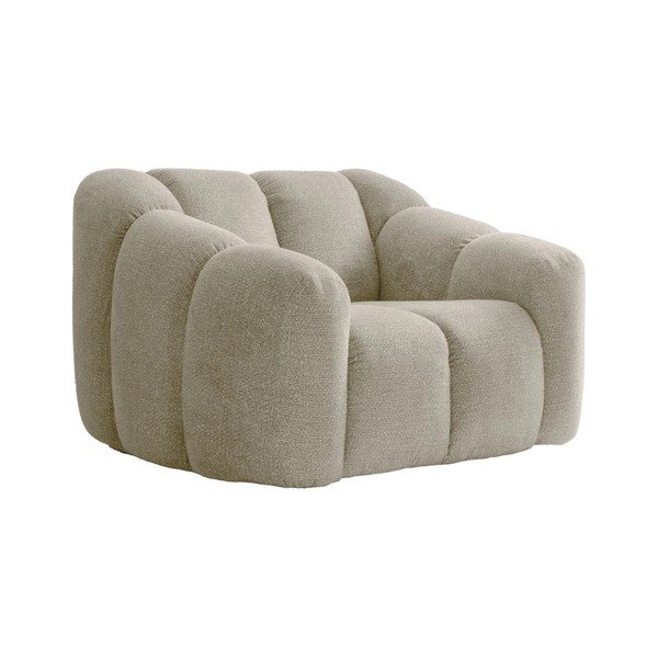 Бежово кресло Shell – Miuform