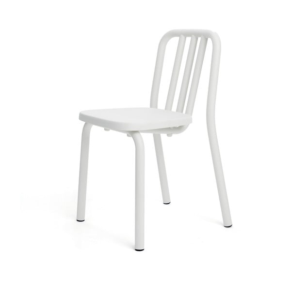 Bílá židle Mobles 114 Tube