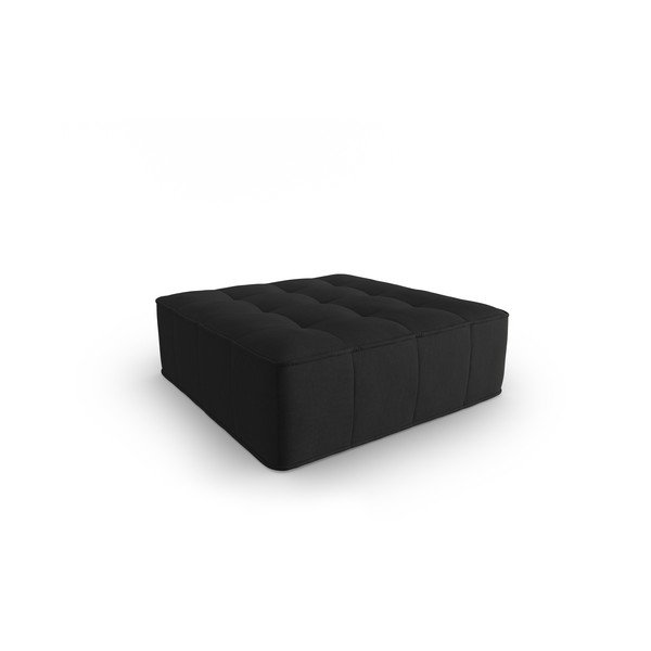 Черна табуретка Mike - Micadoni Home-image-1