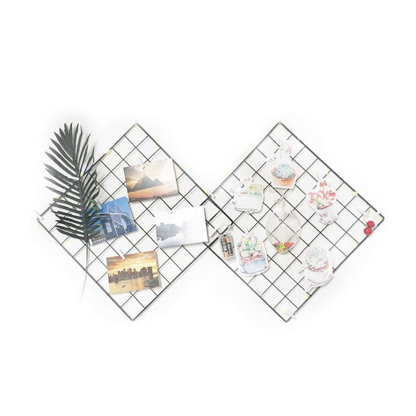 Черна метална дъска за напомняне, 60 x 60 cm - Evila Originals-image-4