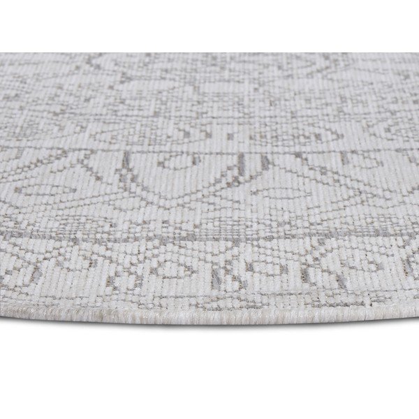 Светлосив кръгъл килим ø 120 cm Spirit - Hanse Home-image-3