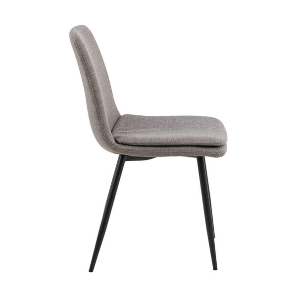 Сив трапезен стол Becca - Actona-image-4