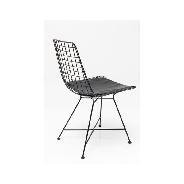 Стол за хранене от черна стомана Grid - Kare Design-image-2