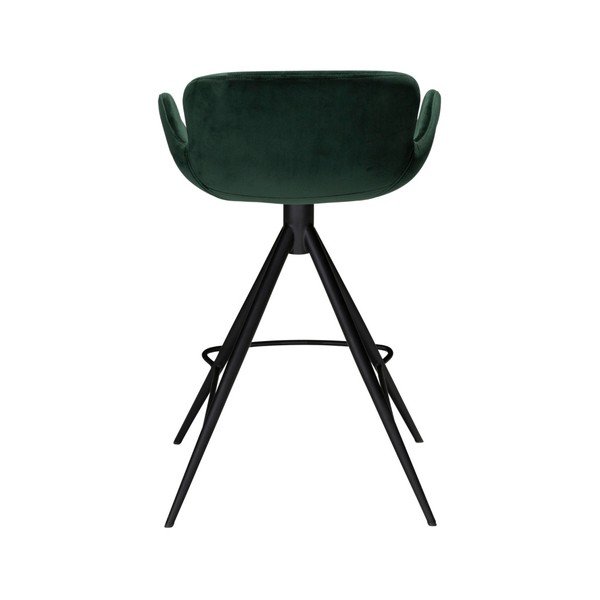 Тъмнозелен бар стол DAN-FORM Дания Gaia Velvet, височина 87 cm - DAN-FORM Denmark-image-3