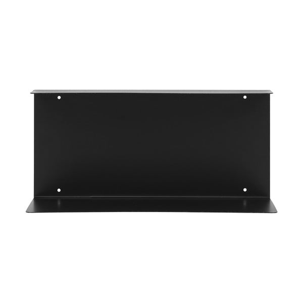 Черен на няколко нива метален стенен рафт 18 cm Lille – House Nordic