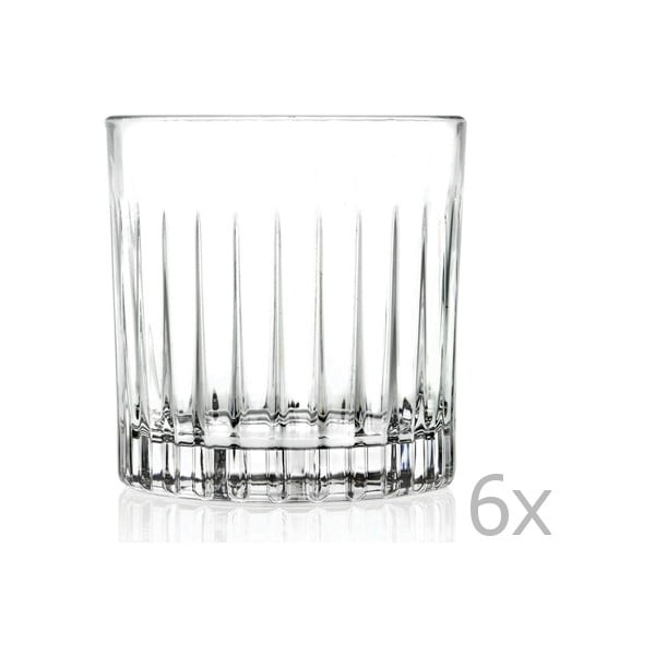 Sada 6 sklenic  z křišťálového skla Côté Table Giulia