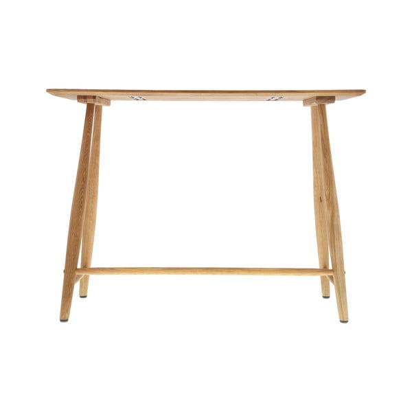 Дъбова трапезна маса 44.5x100 cm Bodo - Villa Collection-image-3