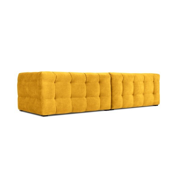 Диван от жълто кадифе , 280 см Vesta - Windsor & Co Sofas-image-4