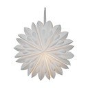 Бяла коледна украса , ø 60 cm Clipp - Star Trading