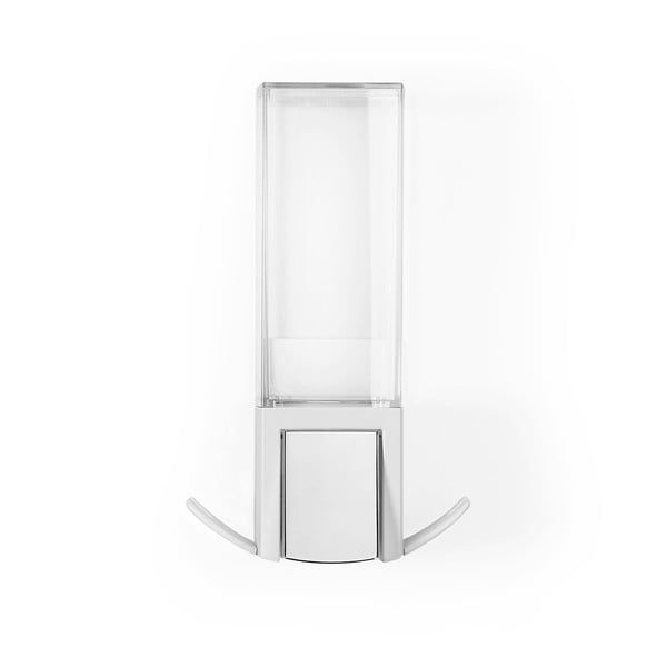 Бял диспенсър за сапун, монтиран на стена, 500 ml - Compactor-image-4