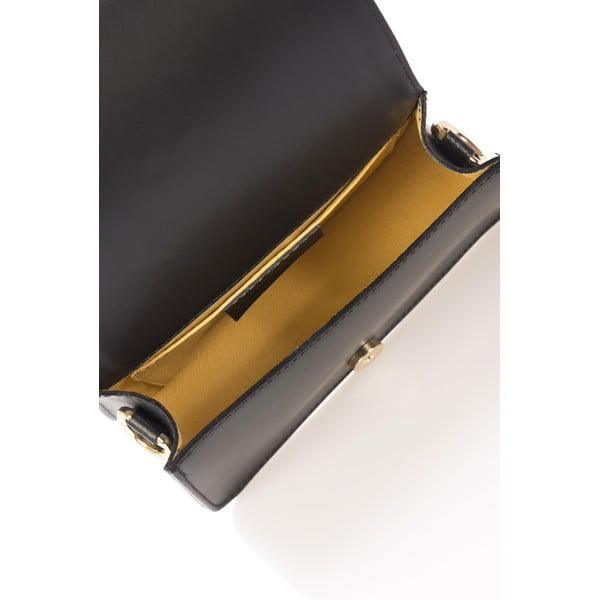 Черна кожена джобна книжка Abelia - Giorgio Costa-image-3