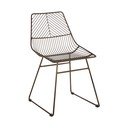 Метален трапезен стол в бронзов цвят District – Premier Housewares